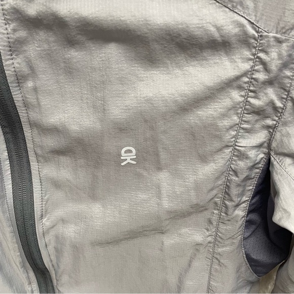 Little donkey Andy men’s running windbreaker jacket gray small activewear - Picture 8 of 11